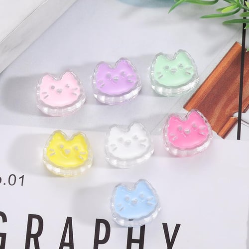 Silver Cat Charms | Kitty Pendant | Kitten Charm | Pussy Cat Charm | Pet Charm | Animal Jewelry Making | Kawaii Bag Charm DIY | Keychain Charm (4pcs /