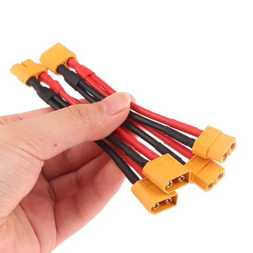 XT60 Parallel Battery Connector Male/Female Cable for RC Battery Motor