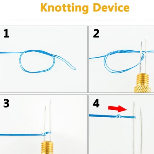 1pc Double-Headed Needle Knots Tie Loop Tyer Tools Kit Fishing