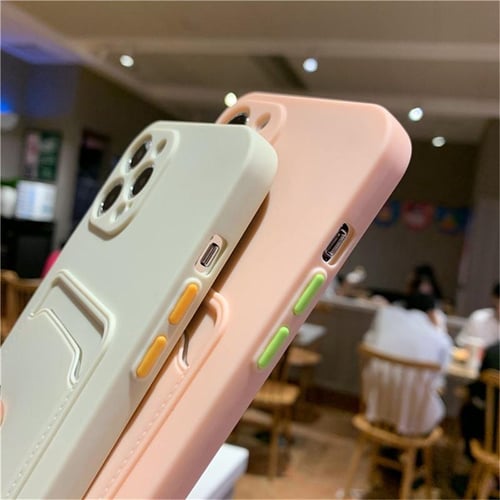 For Xiaomi 13T Pro 5G Case Square Wallet Card Slot Holder Cover For  Xiaomi13T Xiaomi Mi13T 13 T Pro 5G Candy Color Soft Silicone Shockproof  Cover – the best products in the
