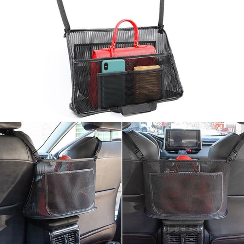 Auto Net Bag Pouch Interior Accessories Seat Back Pocket Handbag Holder  Seat Gap Storage Bag For Toyota Hilux Revo - buy Auto Net Bag Pouch  Interior Accessories Seat Back Pocket Handbag Holder