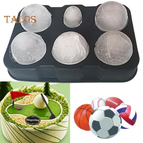 Basketball Shape Ice Molds