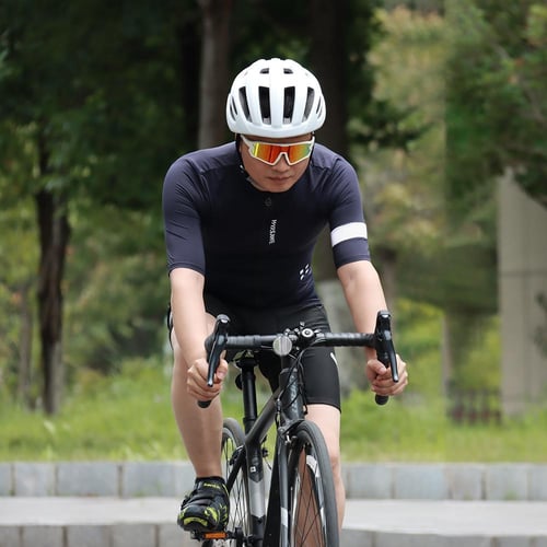 WOSAWE Mens Cycling Pants Reflective 3/4 Cycling Shorts MTB