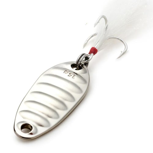 Spoon Lure 10G-15G-20G Metal Fishing Bait Silver/Gold Bass With