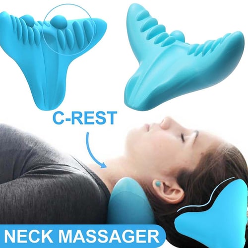 C-Type Cervical Spine Massage Pillow Cervical Spine Orthosis Traction Massage  Pillow Sleep Shoulder And Neck Massage Pillow -EPROLO