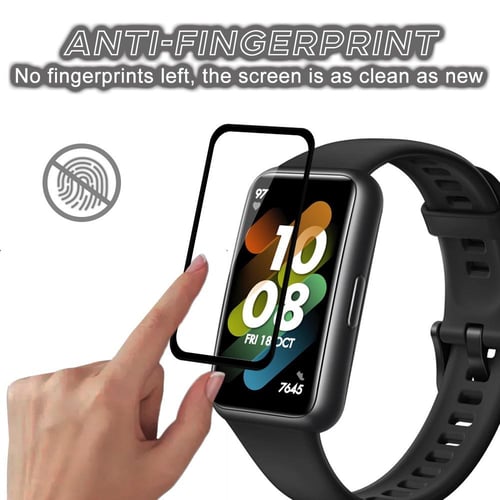 Full Cover HD Clear Screen Protector, Smart Watch 3D Curved Edge Soft Fibre  Glass Protective Film, For Huami Amazfit GTS 4 Mini / Hot Sale
