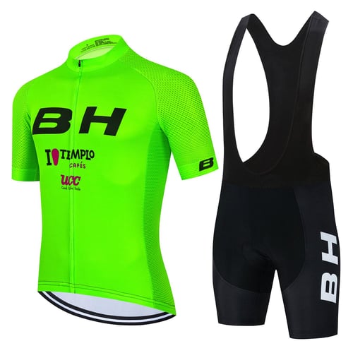 Men Breathable Padded Bib Shorts Quick-drying Cycling Shorts Bike Bib Shorts  