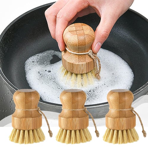 Kitchen Diffusion Type Scrub Brush for Cleaning Dishes Pots Pan Sink and  Bathroom with Comfortable Long Handle 