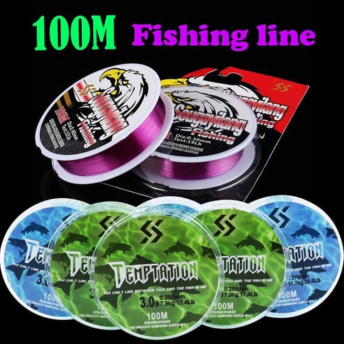 150M Strong Nylon Transparent Fluorocarbon Tackle Line Super High Strength  Fishing Wire Monofilament Fishing Lines 5.29-31.26LB - buy 150M Strong  Nylon Transparent Fluorocarbon Tackle Line Super High Strength Fishing Wire  Monofilament Fishing