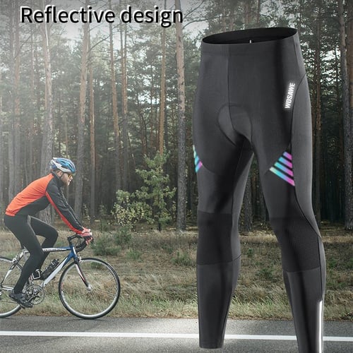 Cheap WOSAWE Women Cycling Long Pants Bike Riding Tights 5DGel Pads Bicycle  Trousers
