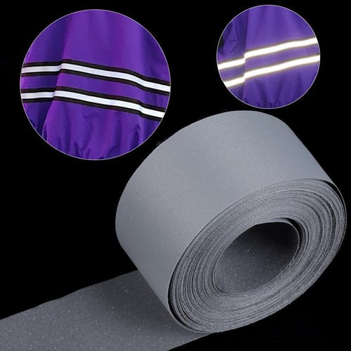 NEW Reflective Light Heat Transfer Vinyl Tape DIY Clothing Bag Hand Craft