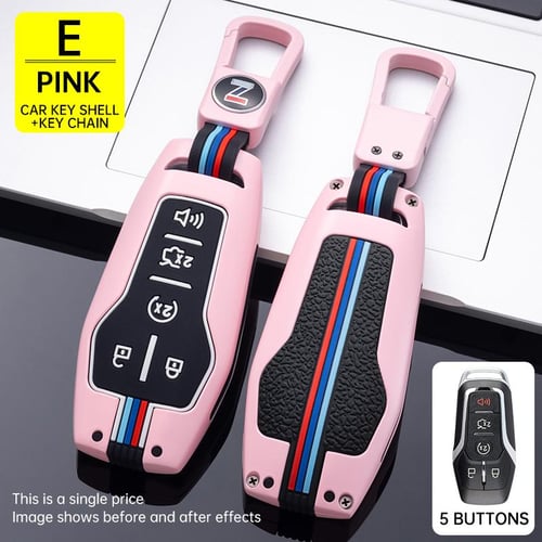 5 Botton Tpu Car Key Case Cover for 2016 Lincoln MKZ MKC Mkx 2015