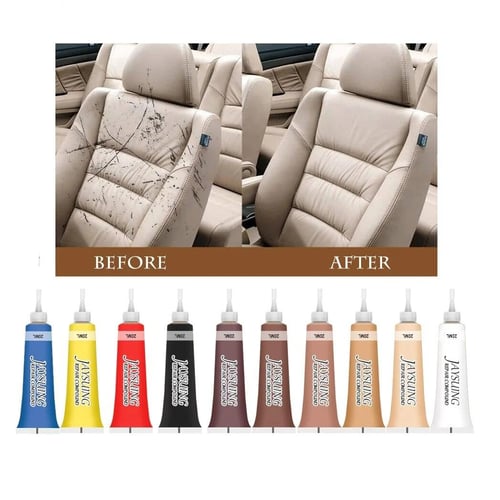 Leather Repair Gel Kit Color Repair Home Car Seat Leather Dye Repair  Refurbishing Cream Paste Leather
