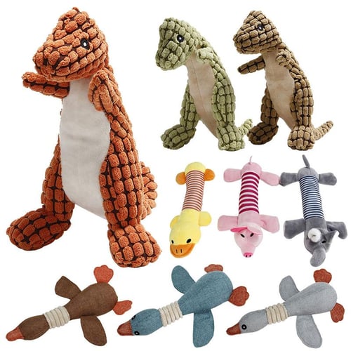 Newest Smart Pet Bite Toys Set Squeaky Interactive Dog Chew Toys