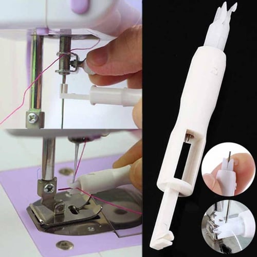 1pc Sewing Machine Needle Threader Stitch Insertion Tool Automatic Threader  Quick Sewing Threader Sewing Tools Accessory