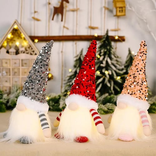 Gnome Christmas Decorations 2023 Faceless Doll Merry Christmas