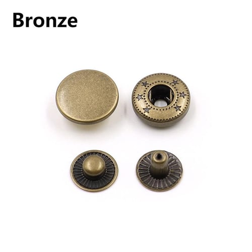 Leather Snap Button Press Stud  Metal Stud Button Snap Clothes