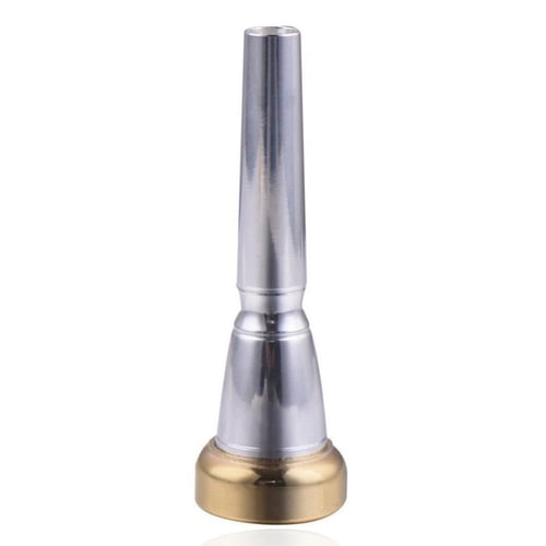 5pcs/set Trumpet Mouthpiece Set 3C/2C/2B/3B with Gold Plating 7# Heads and  4 Cups for Trumpet