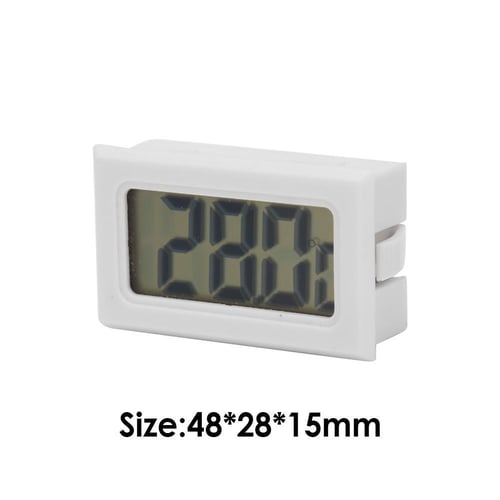 5Pcs Mini LCD Digital Thermometer Hygrometer Fridge Freezer