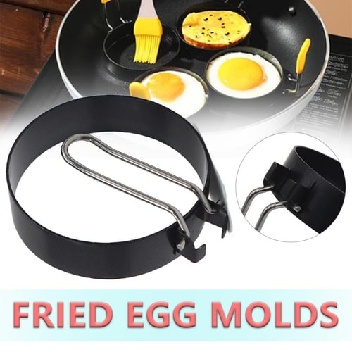 1pc Random Color Round Silicone Fried Egg Mold