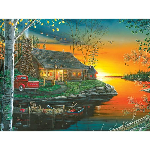 5D DIY Diamond Painting Sunset View Embroidery Mosaic Cross Stitch  Rhinestone Decor - buy 5D DIY Diamond Painting Sunset View Embroidery Mosaic  Cross Stitch Rhinestone Decor: prices, reviews