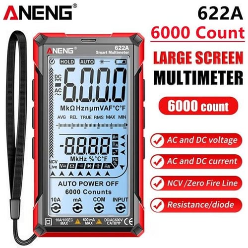Sz305 1999 Counts Multimeter Capacitor Testers Smart Voltmeter Ac