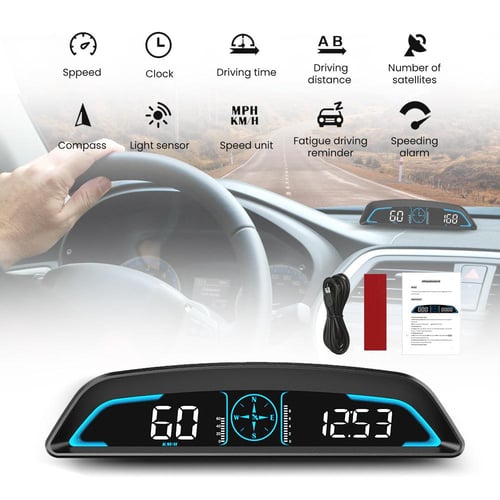 ZUIMI G3 GPS HUD Heads Up Display Car Speedometer Smart Digital