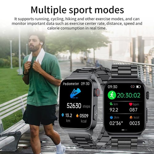 2023 New ECG+PPG Smart Watch Men Health Heart Rate Blood Pressure Fitness  Sports Watches IP68 Waterproof Smartwatch - buy 2023 New ECG+PPG Smart  Watch Men Health Heart Rate Blood Pressure Fitness Sports