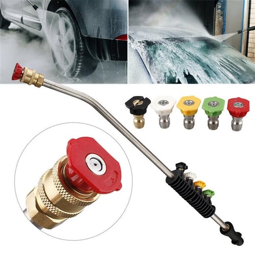 High Pressure Washer Spray Gun Jet Lance Nozzle Car Washer Jet Water Gun  Spear Wand for Bosch Black Decker AR Blue Clean Makita