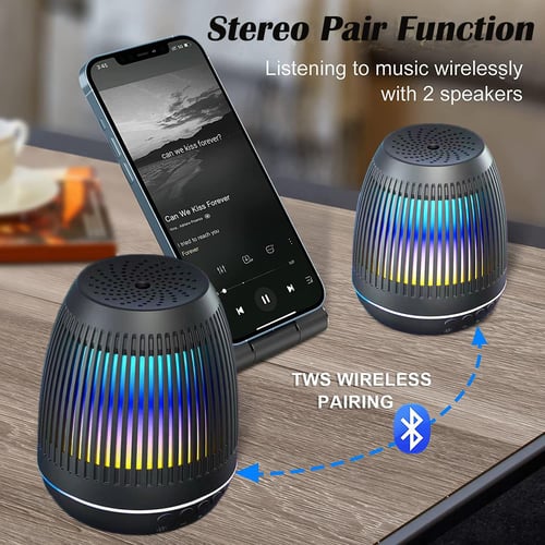 100W high power bluetooth speaker portable RGB colorful light waterproof  wireless subwoofer360stereo surround TWS Caixa de som