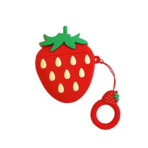 3D Cute Cartoon Devil fruit Design high quality Silicone earphone