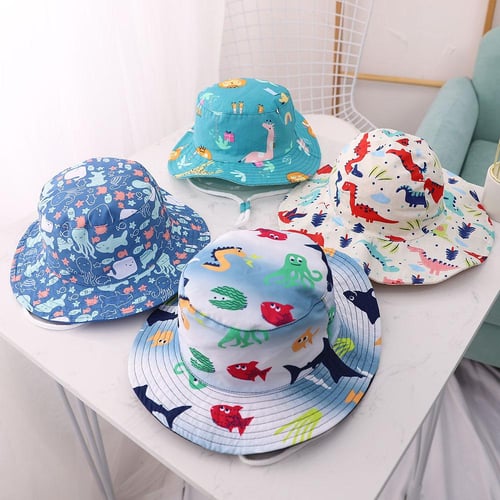 Fisherman Hat Unisex Bucket Hat Cute for Toddler Baby Little Girls