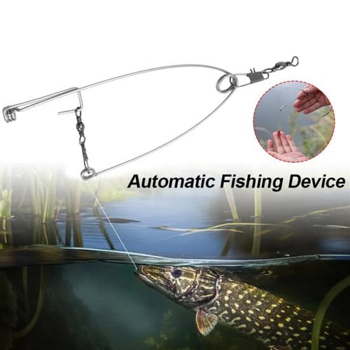 Automatic Fish Tool High Stability Strong Strength Versatile Sturdy Fishing  Gear Spring Hook for Adult - buy Automatic Fish Tool High Stability Strong  Strength Versatile Sturdy Fishing Gear Spring Hook for Adult