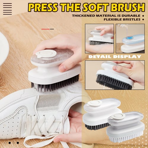 1pc Kitchen Hydraulic Pot Scrubber Non-stick Oil Dishwashing Brush