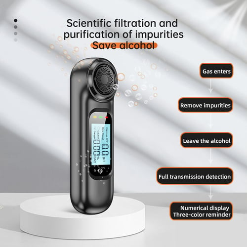 New Tester Professional High Sensitivity Breathalyzer Non-Contact