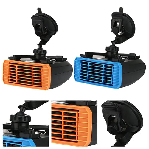 Car Heater,12V Car Heater 3 Hole Portable Winter Heating Warmer Windshield  Defroster Fog Removing