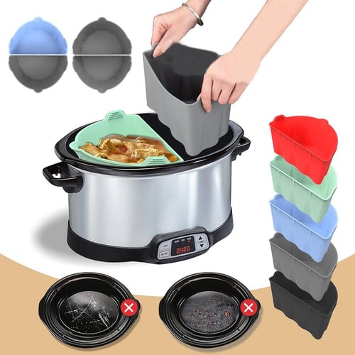 Cheap PDTO Silicone Slow Cooker Liners Reusable Cooking Liner For