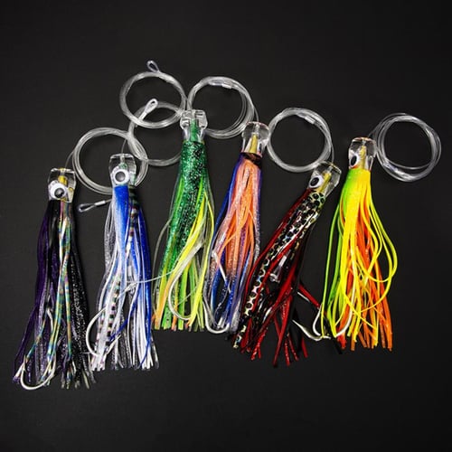 21g/ 6.6cm Sturdy All Water Applicable Spray Painting Fishing Lure Road  Bait Iron Plate Squid Bait Fishing Supplies