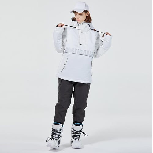 Winter Women Thick Warm Ski Suit Outdoor Windproof Waterproof Striped Ski  Jacket Ski Pants Female Snowboarding Suit Skiing Set