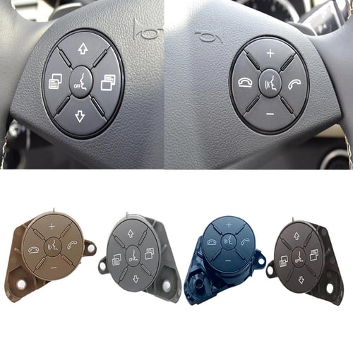 New Steering Wheel Control Switch Buttons Cover Car Trim For Mercedes Benz  GL M R Class W164 AMG X164 W251 ML350 R350 - buy New Steering Wheel Control  Switch Buttons Cover Car