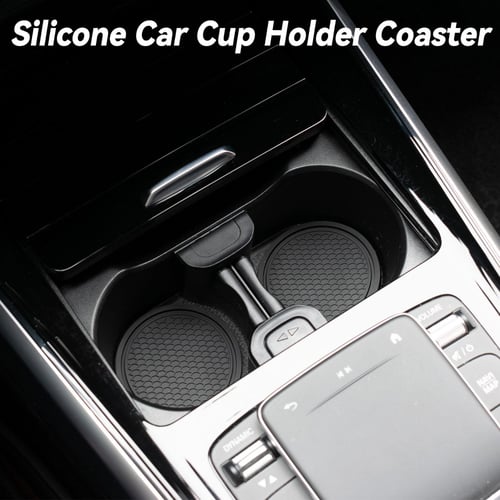 2PCS Universal Car Cup Holder Anti-Slip Insert Coaster Auto Car