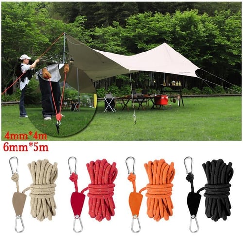 100FT 31m Camping cord Guyline Tent Rope Tpye III 7 Strand Lanyard