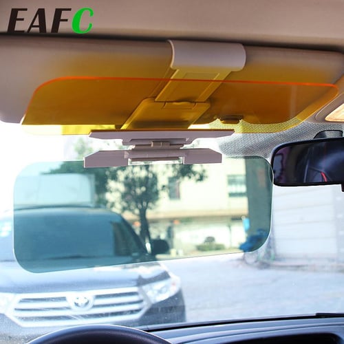 Car Sun Visor Anti-Glare Blocker UV Fold Flip Down HD Clear View