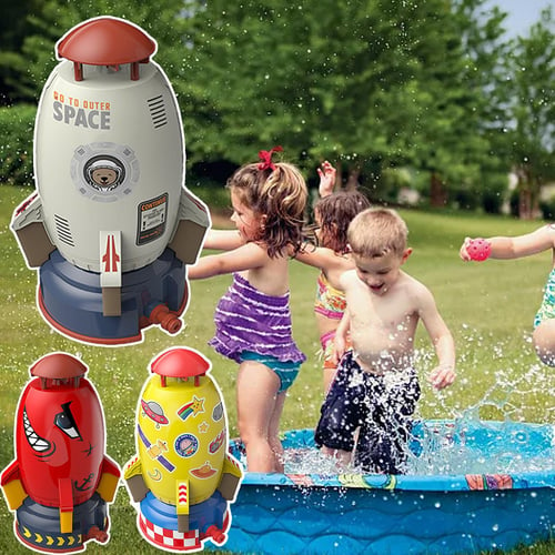 Rocket Launcher Toys Outdoor Fun Interaction In Garden For Kids Summer  Gadgets