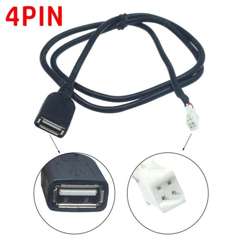 Radio Car USB Cable Adapter Stereo 2pcs 4Pin & 6Pin - buy Radio Car USB  Cable Adapter Stereo 2pcs 4Pin & 6Pin: prices, reviews
