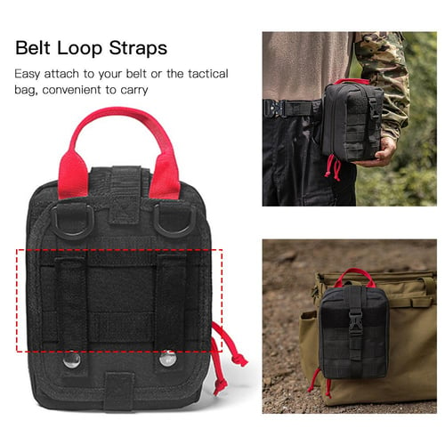 First Aid Bag Pouch Emergency Molle Pouch Outdoor Survival Tools