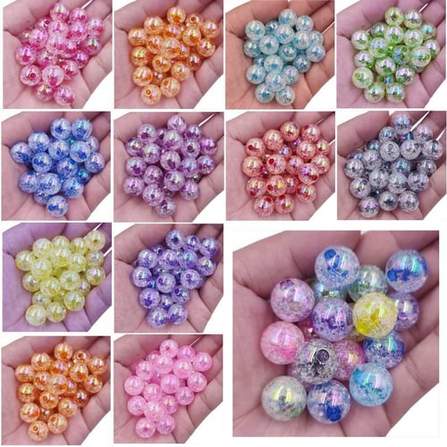 1pcs Big Round 20mm Handmade Flower Lampwork Glass Loose Beads for Jewelry  Making DIY Crafts Findings