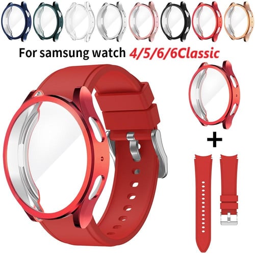  Screen Protector Case Compatible for Samsung Galaxy Watch 6  Classic 43mm 47mm Soft TPU Bumper Cover Case Replacement for Galaxy Watch6  Classic Smart Watch (47MM, 8Colors) : Cell Phones & Accessories