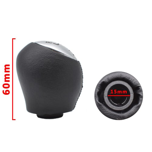 5 Speed Car Gear Shift Knob Head For Renault Clio Mk3 3 Iii Megane Mk2  Scenic Mk2 Cool Automatic Handle Ball Stick Lever