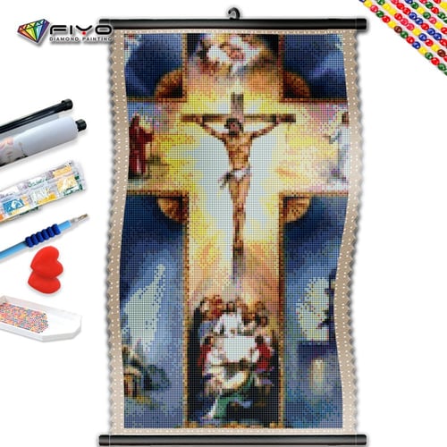 5D Jesus Diamond Painting Cross Stitch DIY Diamond Mosaic